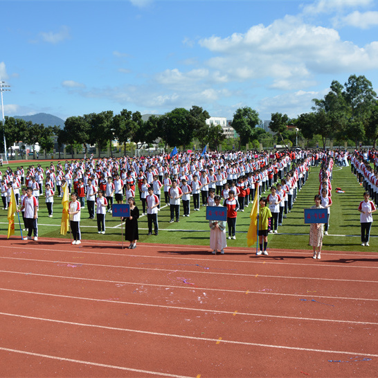 青春的运动,友谊的健康 ——诗山中学举办第46届田径运动会